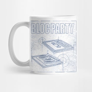 Bloc Party Technical Drawing Mug